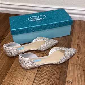 Blue by Betsy Johnson Lucy Wedding Shoes